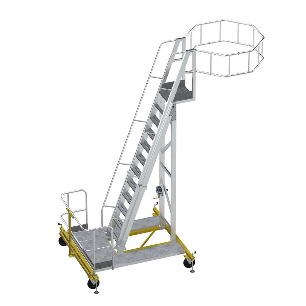 Вышка-стремянка для нефтяной промышленности MEGAL ВСА-5Н-1 (3,6-5) алюминиевая 704021