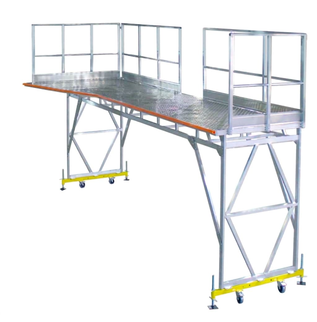 Платформа боковая MEGAL ПОА правое исполнение алюминиевая для обслуживания вертолёта 702112