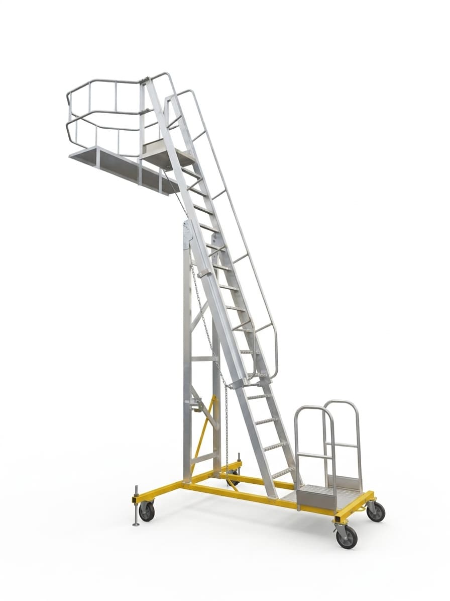 Вышка-стремянка для нефтяной промышленности MEGAL ВСА-5Н-1 (3,6-5) алюминиевая 704021