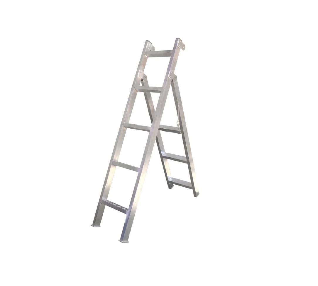 Складная колодезная лестница MEGAL ЛК-5,0 (ЛСМС 5000) 341450