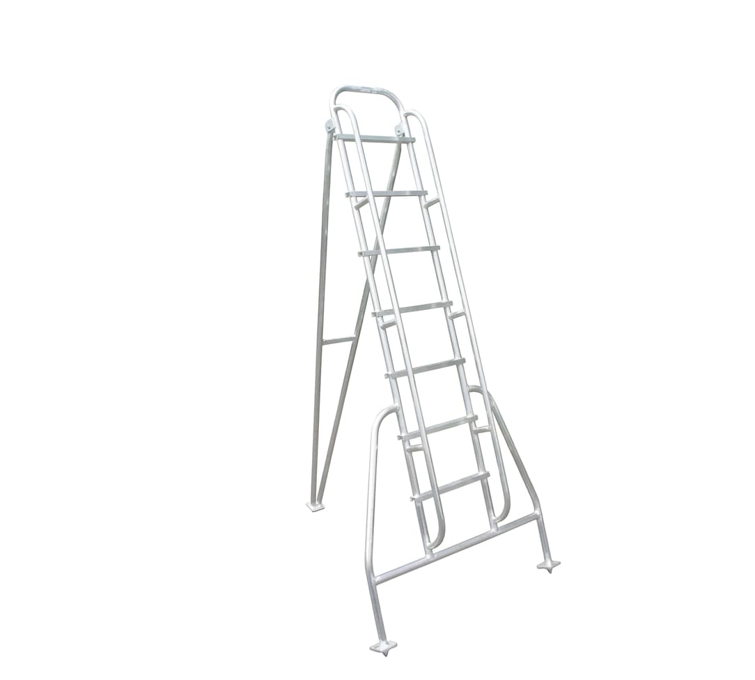 Садовая лестница с откидной опорой MEGAL ЛСАСОО-2,4 373024
