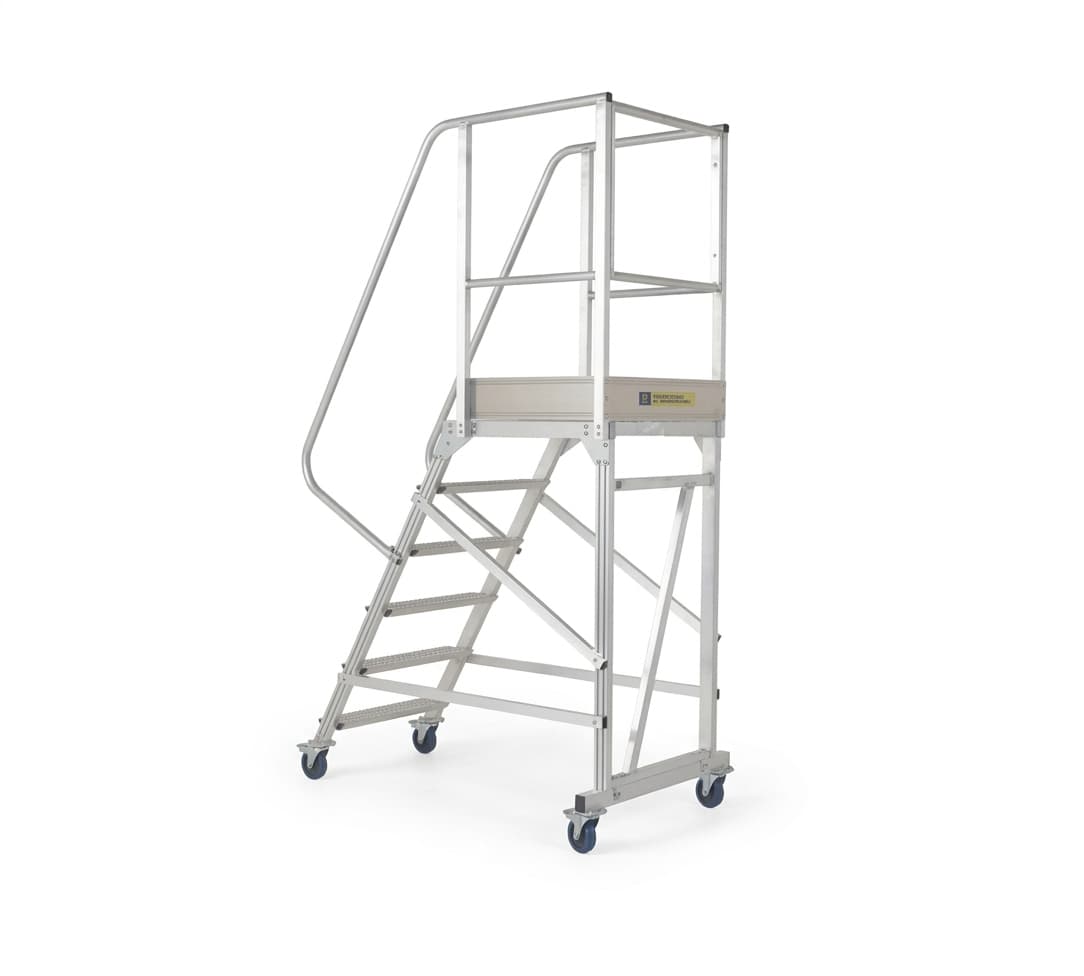 Разборная вышка-стремянка на колесах MEGAL ВС-2 150 кг ВС-2