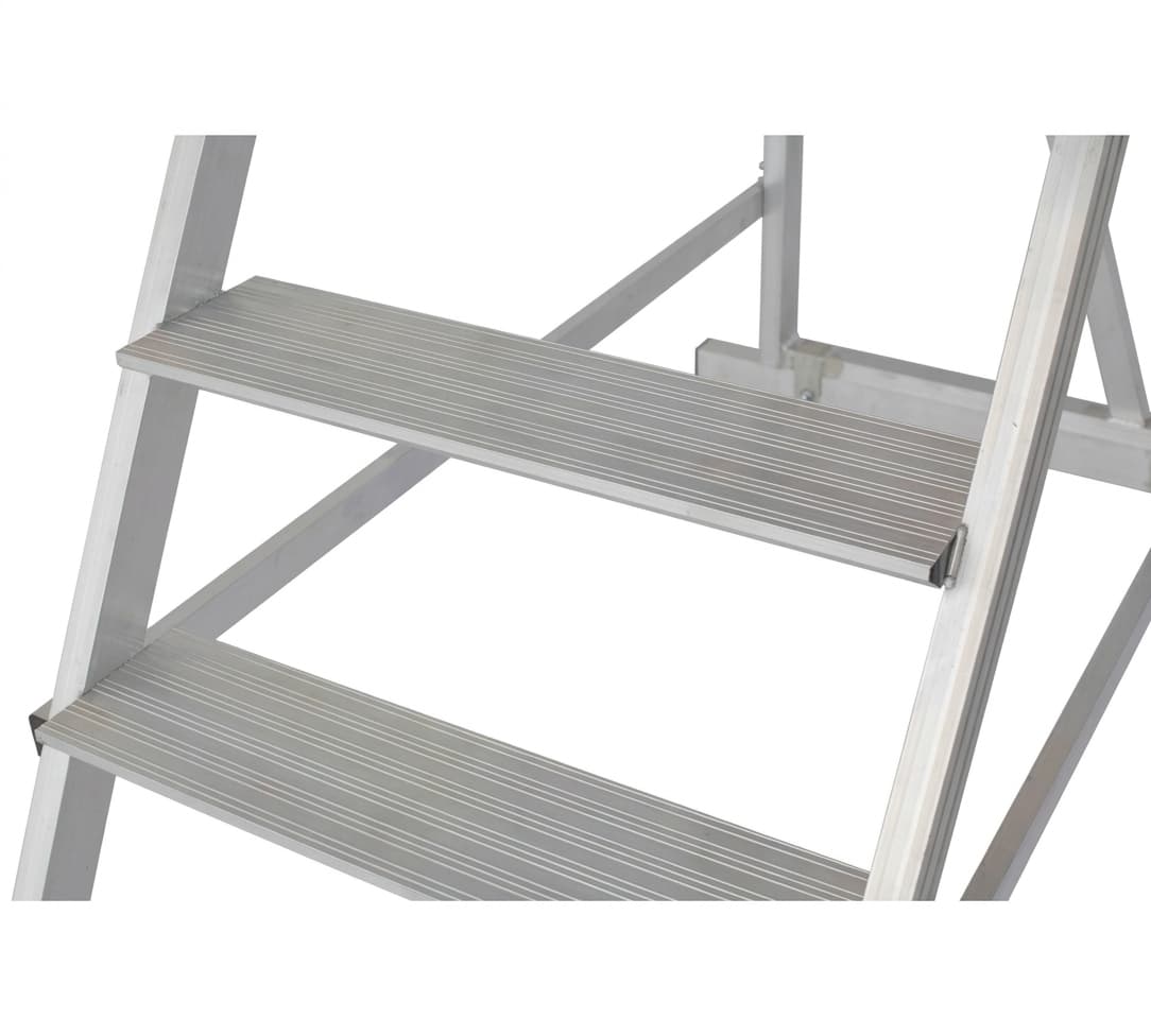 Разборная вышка-стремянка на колесах MEGAL ВС-2 150 кг ВС-2