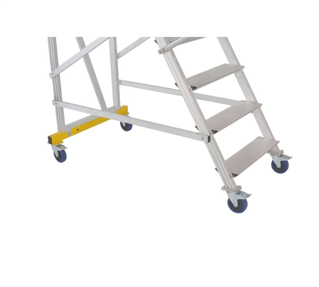 Разборная вышка-стремянка на колесах MEGAL ВС2-1,2 150+150 кг 221512