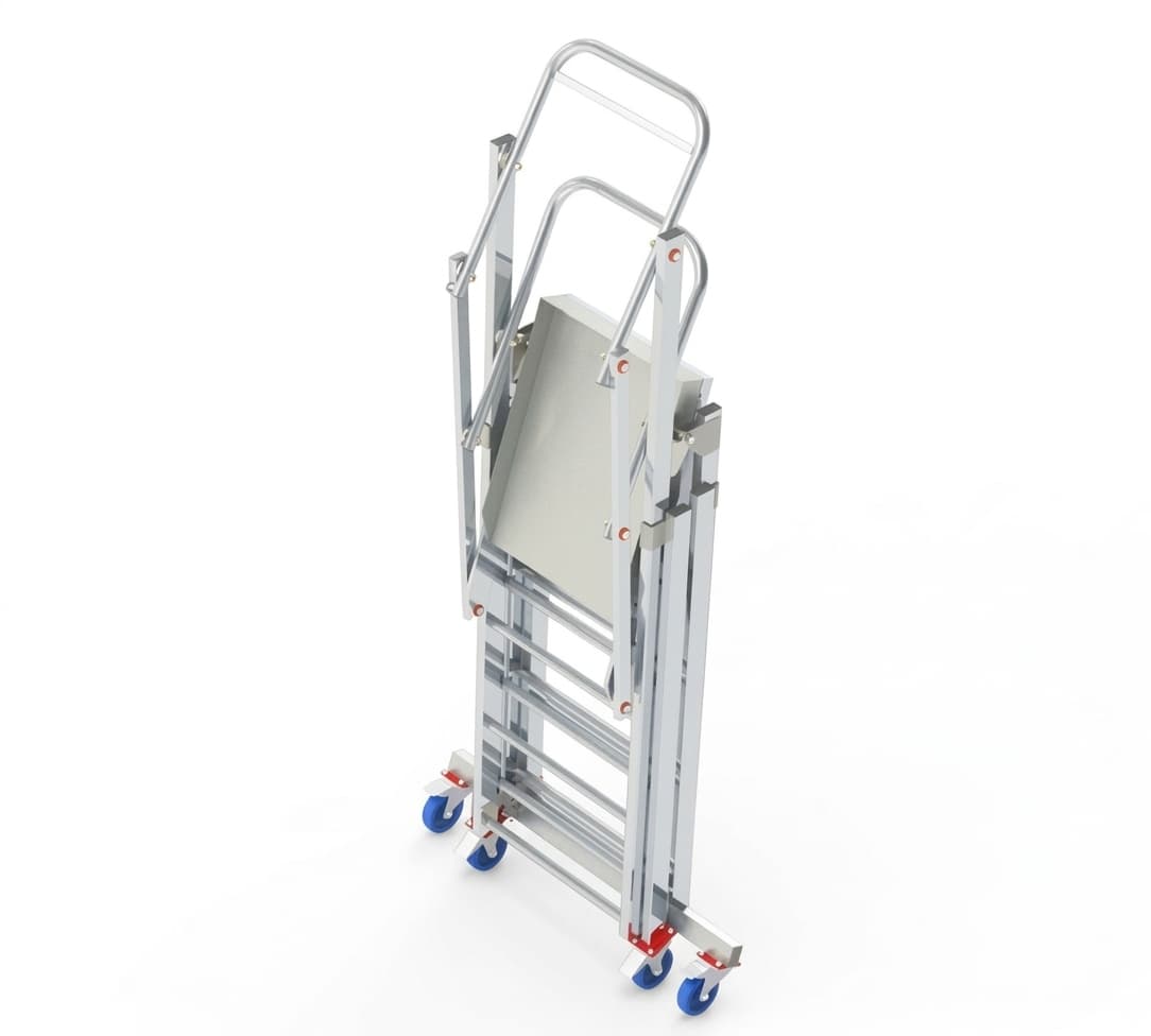 Телескопическая лестница-платформа MEGAL ТЛП 1,6-2,5 270103