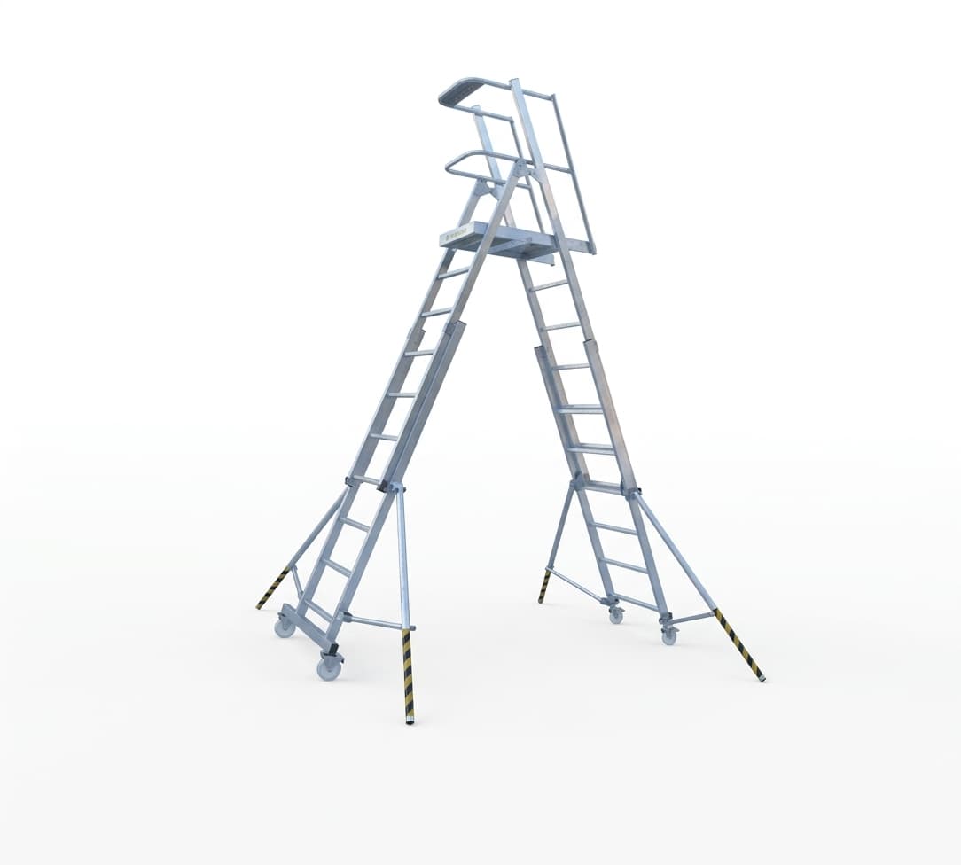 Телескопическая лестница-платформа MEGAL ТЛП 1,6-2,5 270103