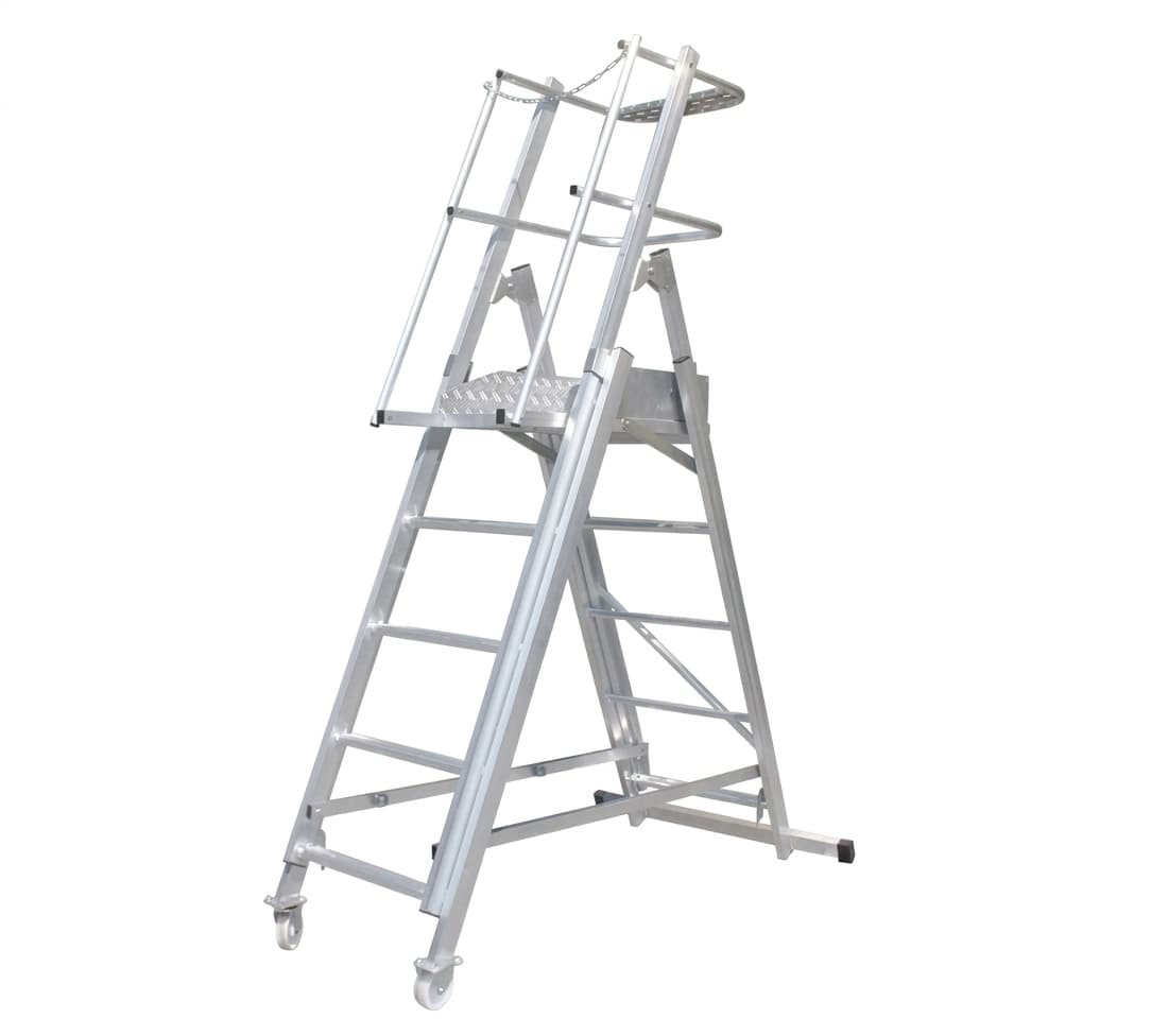Телескопическая лестница-платформа MEGAL ТЛП-2 0,8-1,3 270201