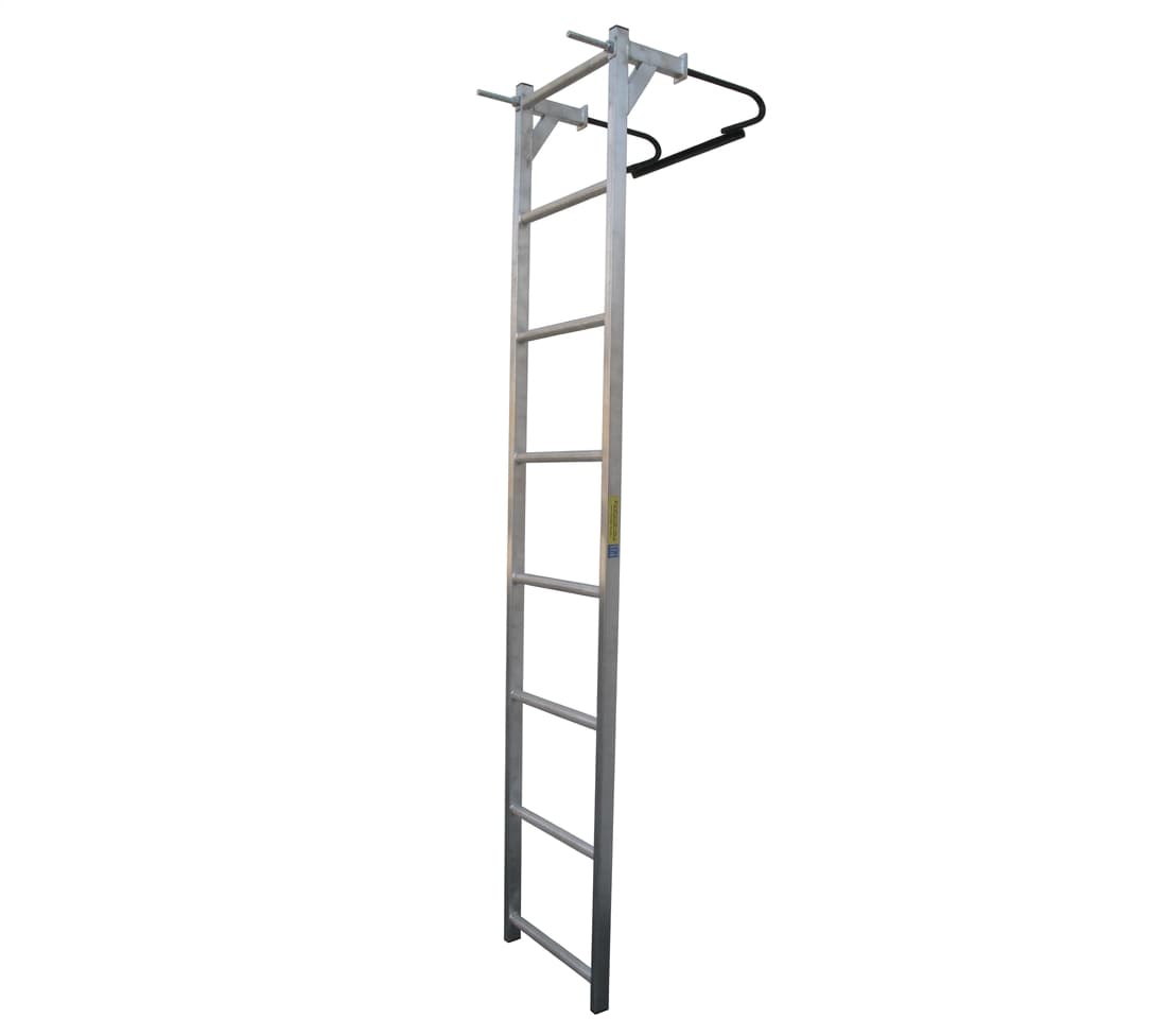 Навесная лестница со стальными кронштейнами MEGAL ЛНАстк-1,5/450 313015
