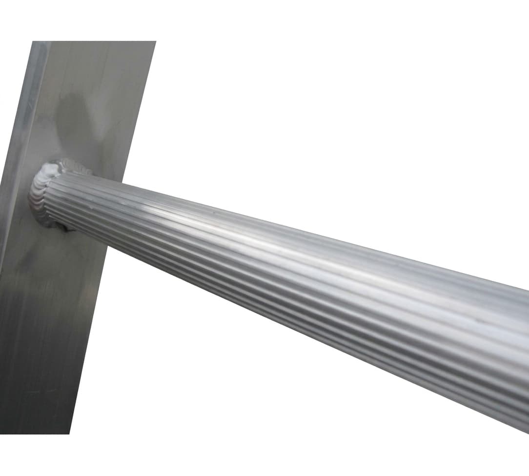 Приставная односекционная лестница MEGAL ЛПА-3х0,75 алюминиевая 320230