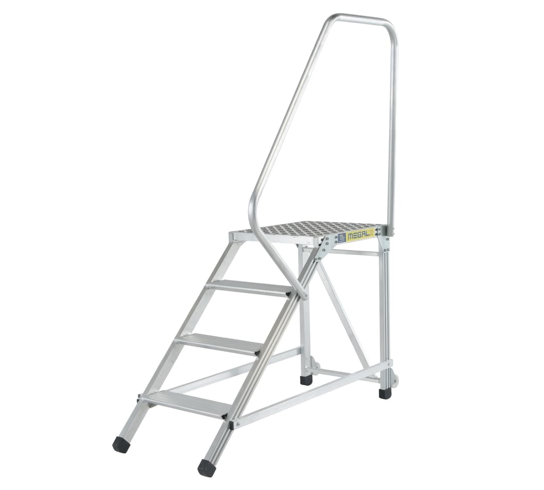 Лестница-подмости MEGAL ЛП-1 с одним поручнем 051704