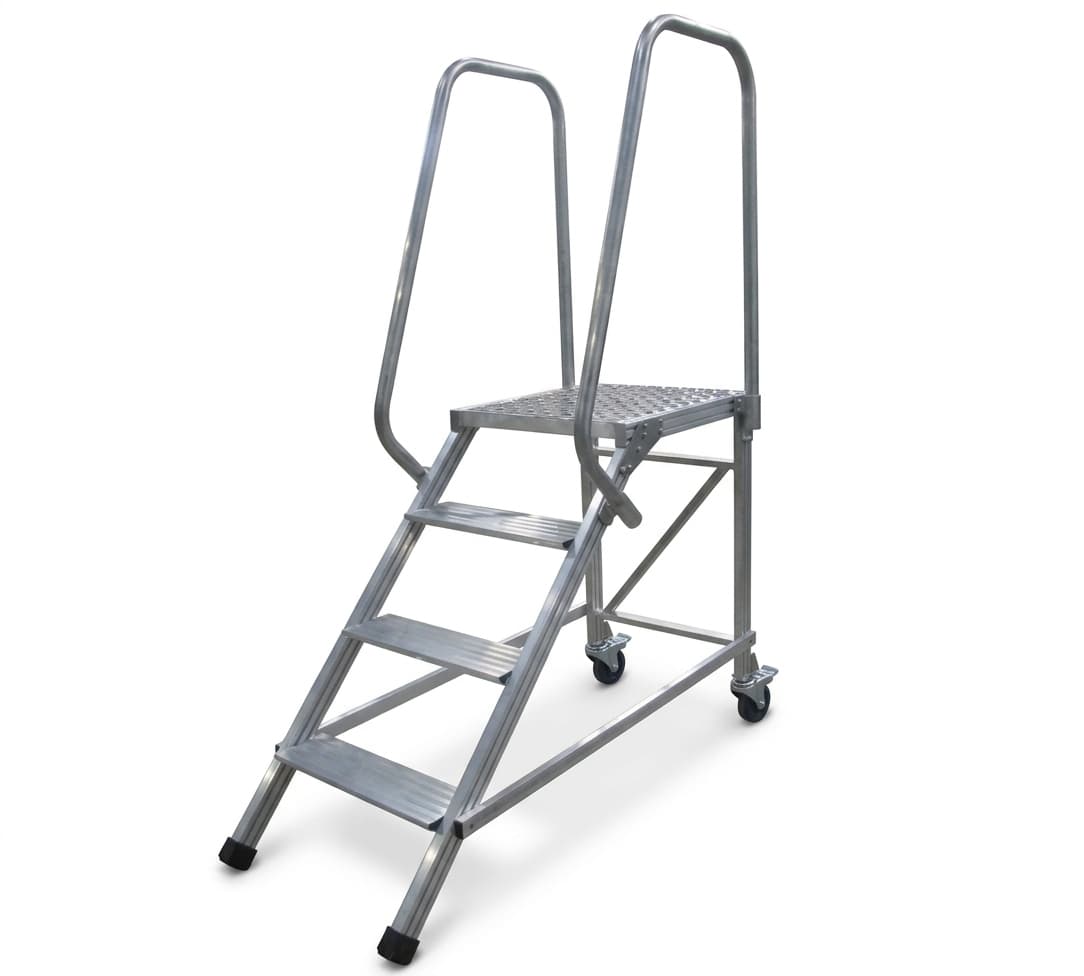 Лестница-подмости MEGAL ЛП-1 с двумя поручнями 051804