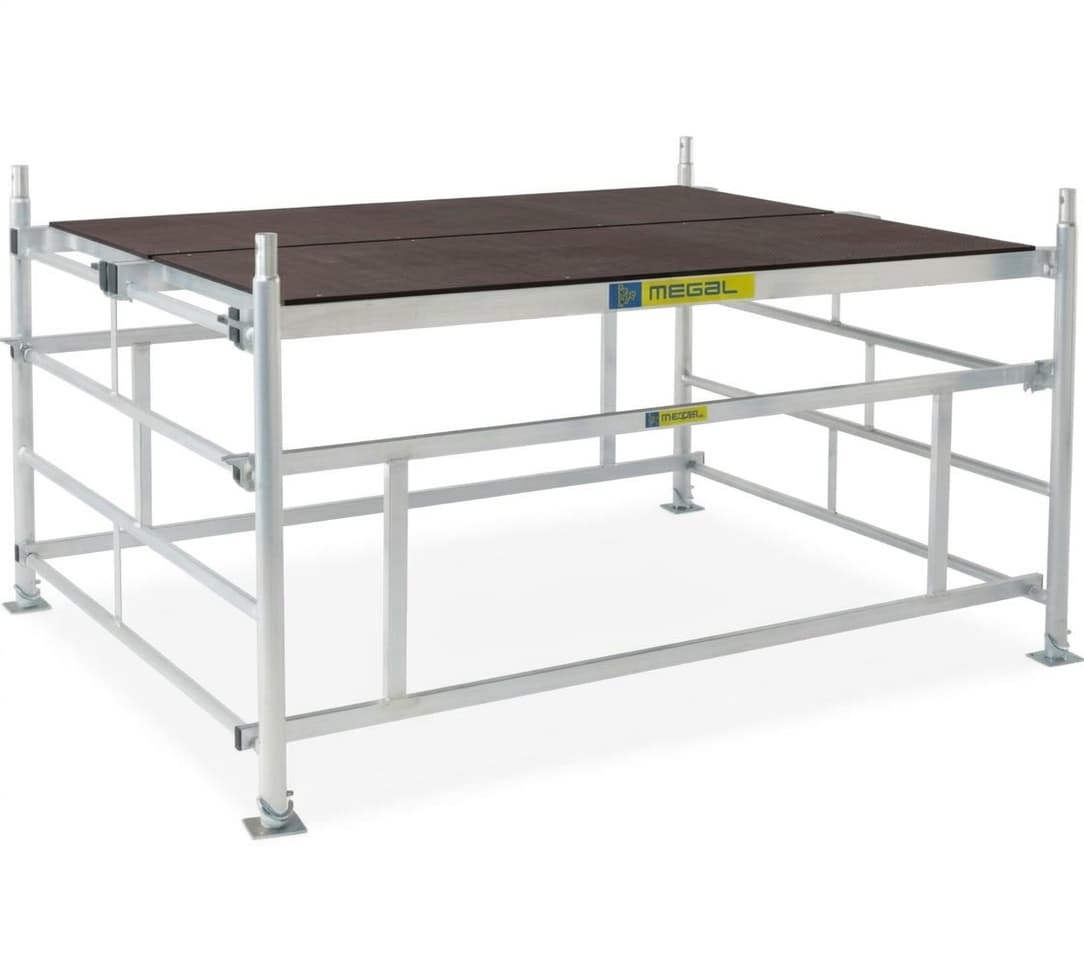 Разборные алюминиевые подмости MEGAL ПРА-1400 051303