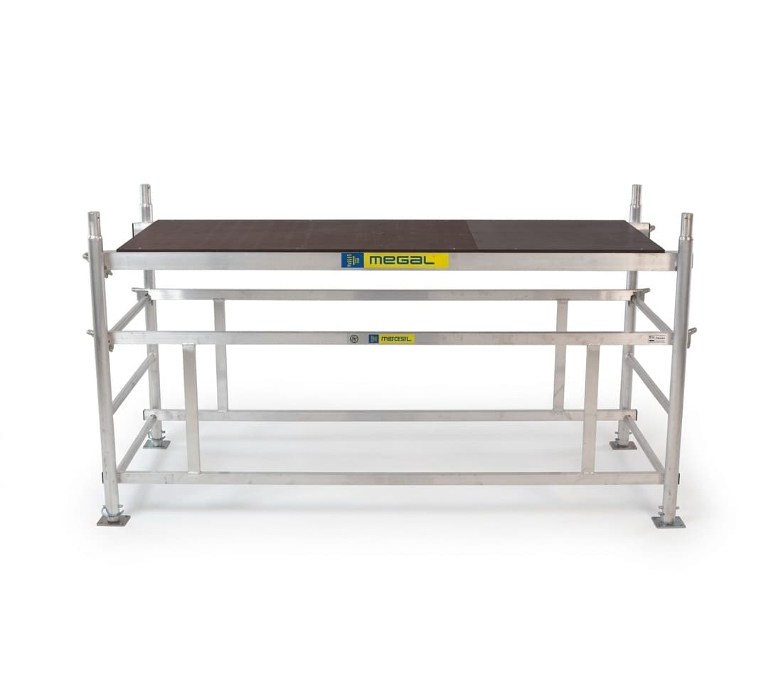 Разборные алюминиевые подмости MEGAL ПРА-700 160701