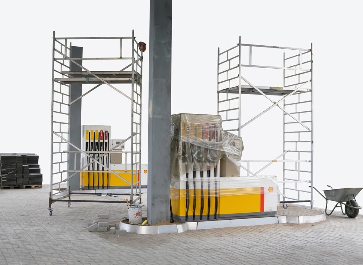 Модульная алюминиевая вышка MEGAL ВМА 1400/6 101406