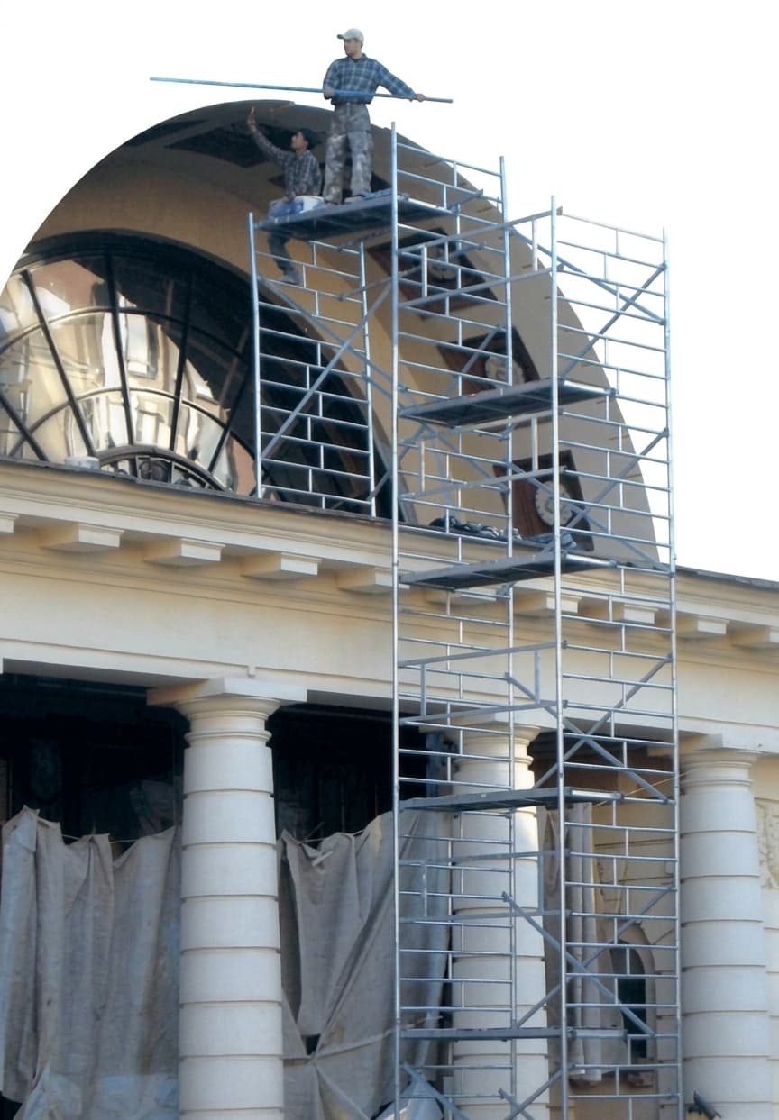 Модульная алюминиевая вышка MEGAL ВМА 1400/13 101413