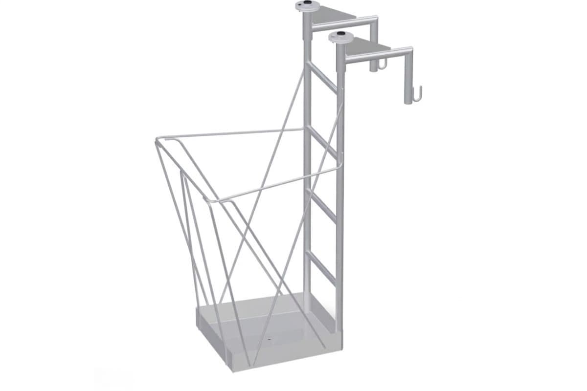 Площадка навесная MEGAL ПКА 0,6х0,55 м 120 кг для строительных конструкций 400102