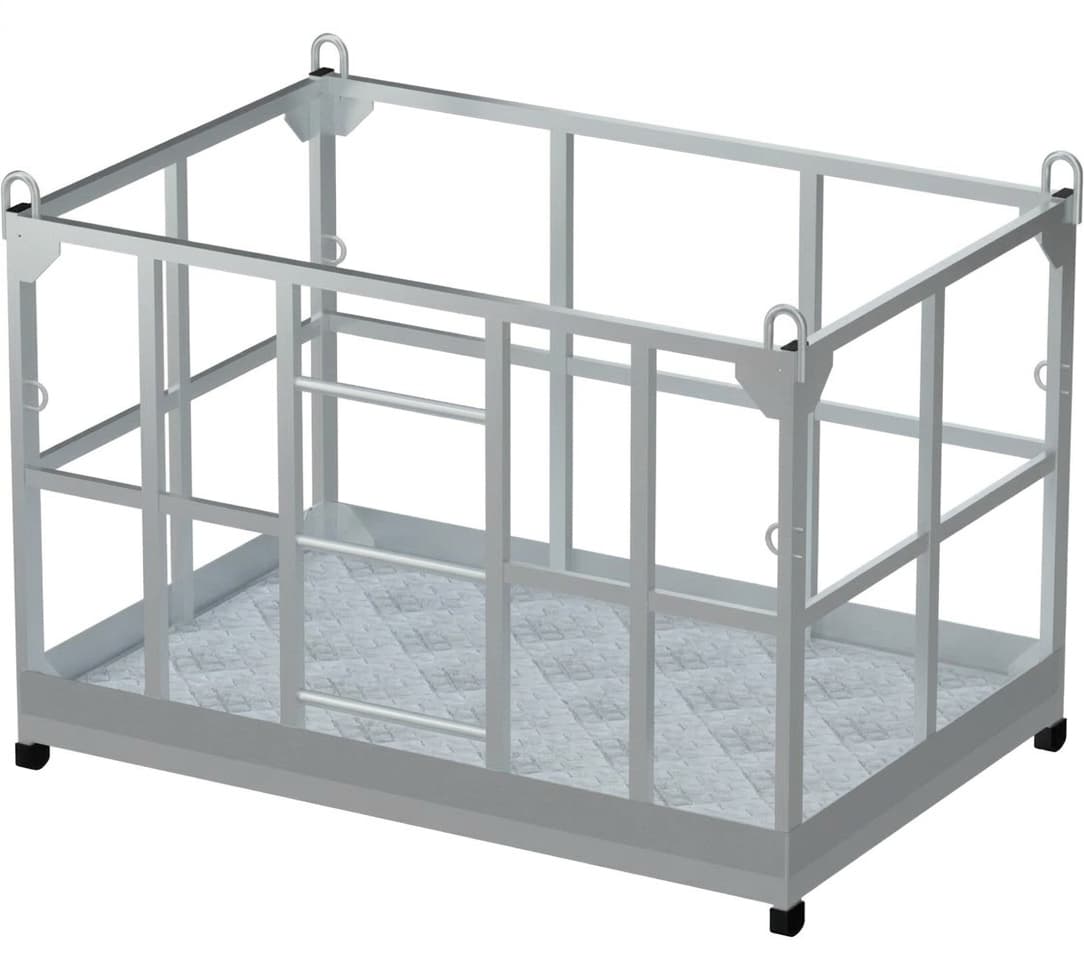 Площадка подвесная MEGAL ППА-4 1,7х1,1 м 320 кг алюминиевая 401004