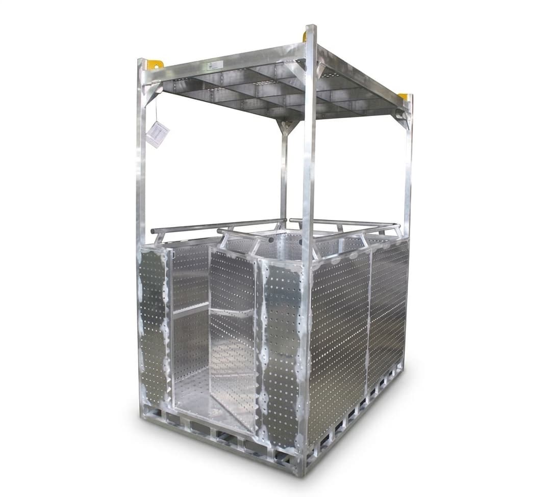 Подвесная люлька MEGAL ЛПА-4/1 алюминиевая 402040