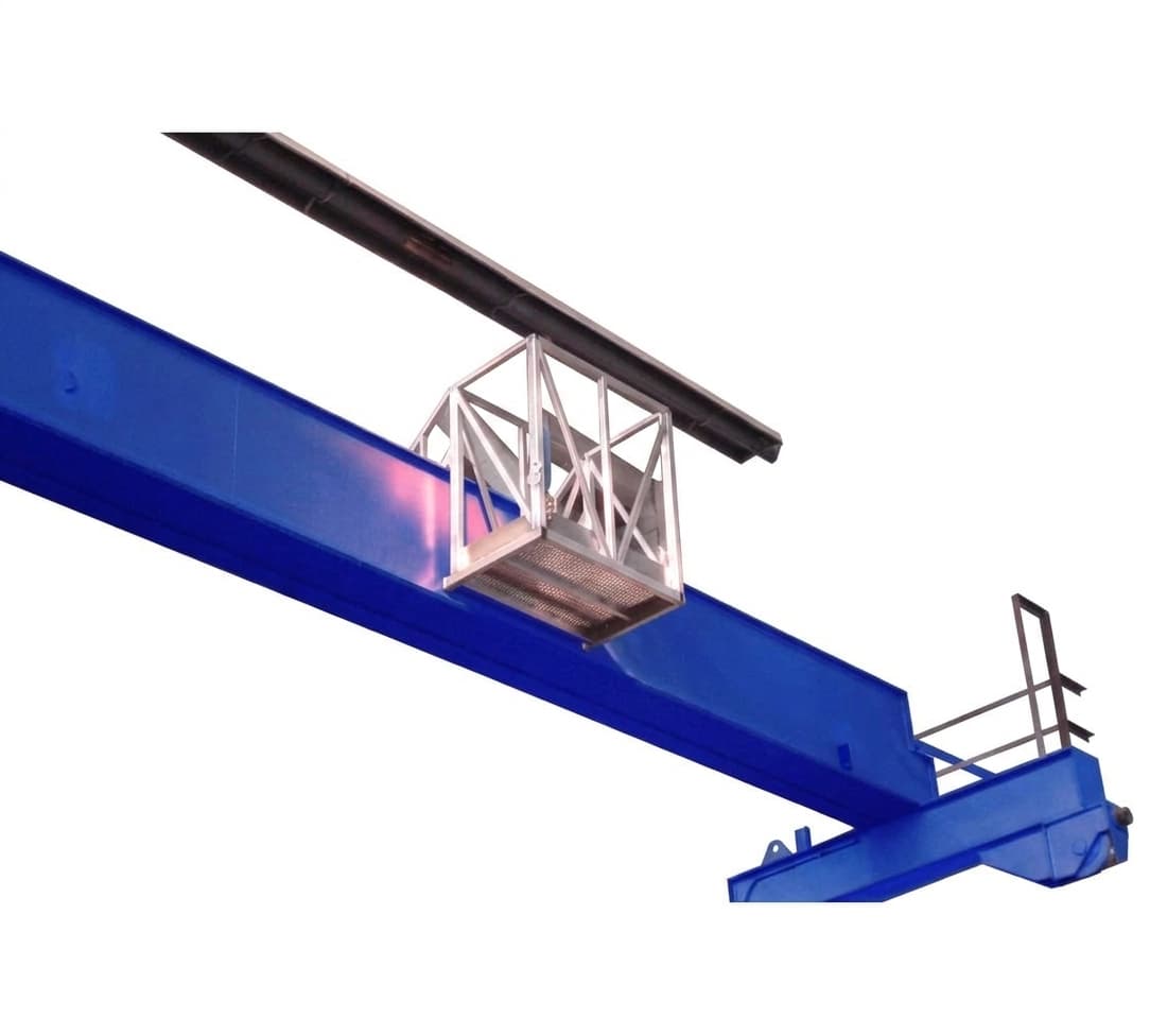 Навешиваемая площадка MEGAL ПНА-1 с прижимным механизмом на кран-балку 36М 403136