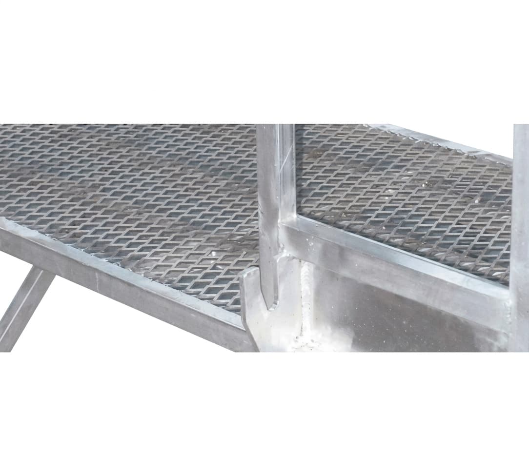 Навесная площадка MEGAL ПНП со сходней для полувагонов 404010