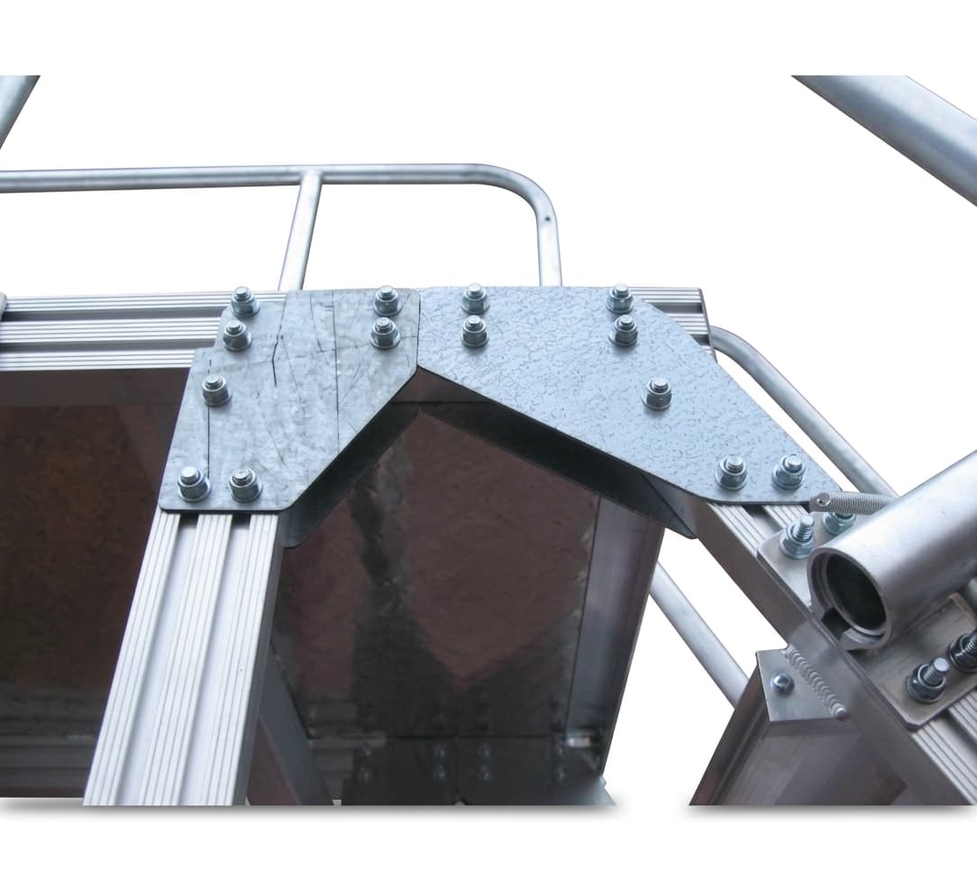 Авиационная площадка MEGAL ПАА-2,1х3,5 алюминиевая 702011